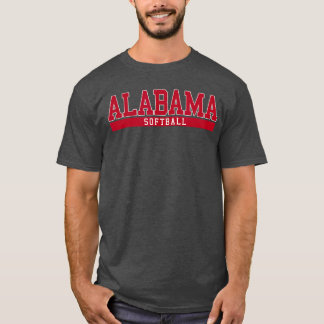 T-shirt Famille de softball de l'Alabama