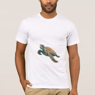 T-shirt Famille de tortues marines dans Coral Reef : T-shi