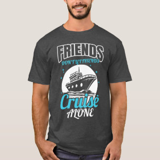 T-shirt Famille de vacances Cruising Friends