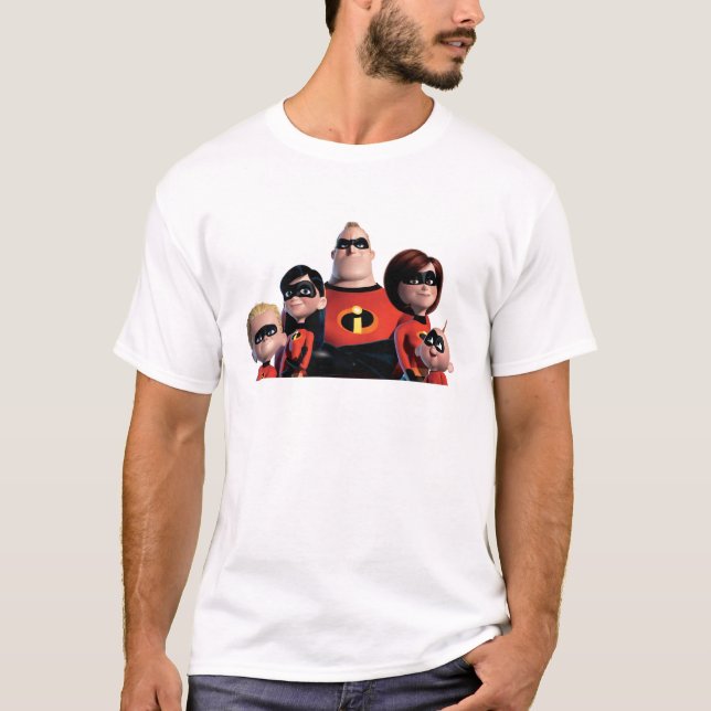 T-shirt Famille Disney Incredibles  (Devant)