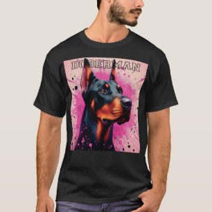 T-shirt Famille Doberman