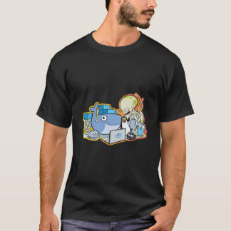 T-shirt Famille Docker 