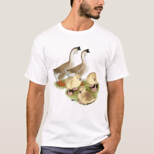 T-shirt Famille d'oie africaine buff