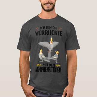 T-shirt Famille d'oiseaux Cockatiel