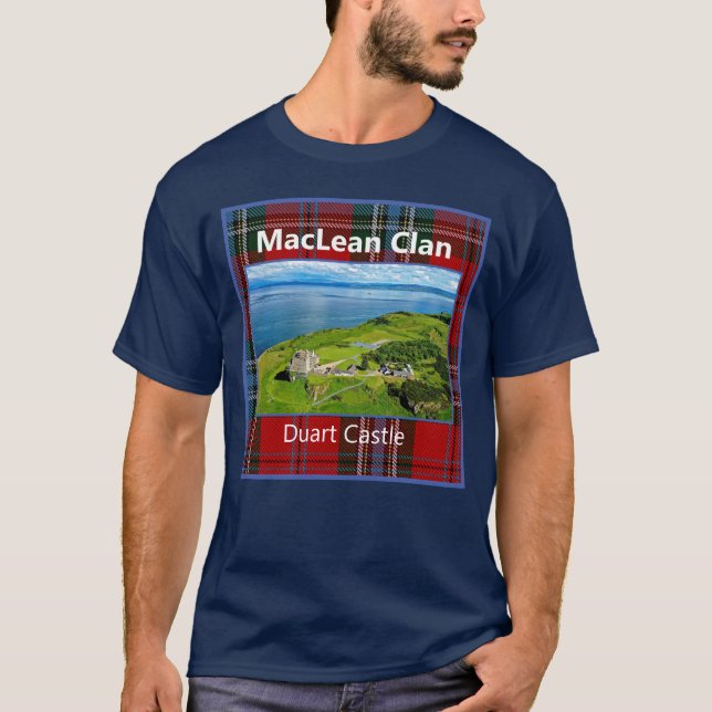 T-shirt Famille du château de MacLean/MacLain Clan Duart (Devant)