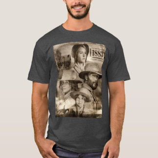 T-shirt Famille Dutton 883 Yellowstone