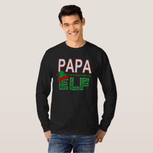 T-shirt Famille Elf Papa Elf Noël Fête #TeamElf
