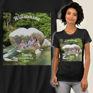 T-shirt Famille est un cadeau River South 0365