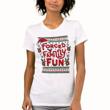 Famille Forcée Amusants Sarcastique Adulte Drôle N