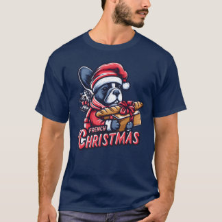 T-shirt Famille FRANÇAISE DE NOËL