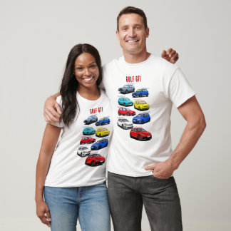 T-shirt Famille GTI Golf