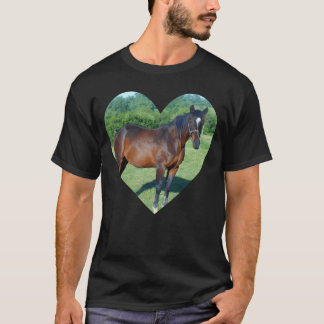 T-shirt Famille Horse Heart Design