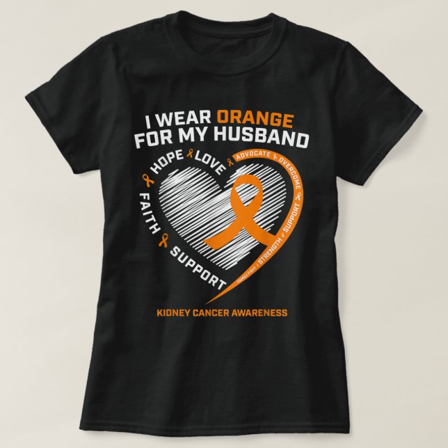 T-shirt Famille Mari Rein Cancer Sensibilisation Cadeaux H (Design devant)
