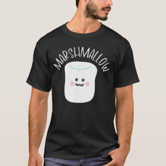 T-shirt Famille Marshmallow Kawaii