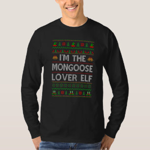T-shirt Famille Matching Ugly Je suis l'elfe mongole Chris