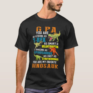 T-shirt Famille Mens G Pasaurus T Rex Dinosaur G Pa Saurus