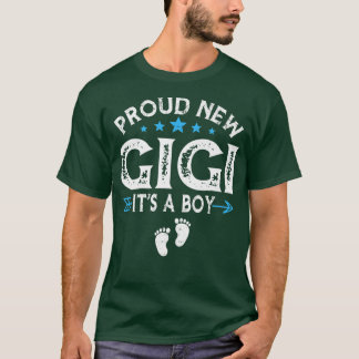 T-shirt Famille mignonne Genre Révéler Fier Nouveau Gigi C