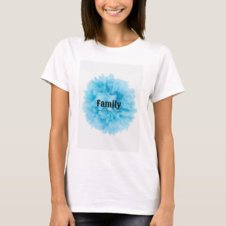 T-shirt Famille : Notre première et notre nouvelle équipe
