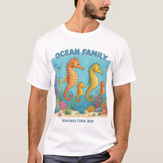 T-Shirt famille océan