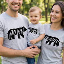 Famille Ourse Maman Assortie