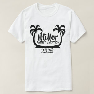 T-shirt famille Palm Trees
