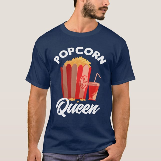 T-shirt Famille Popcorn Lover (Devant)