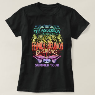 T-shirt Famille Retro Band les années 70 Concert Logo Neo