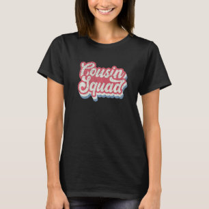 T-shirt Famille Retrouvailles Crackin' Cousin Squad Enfant