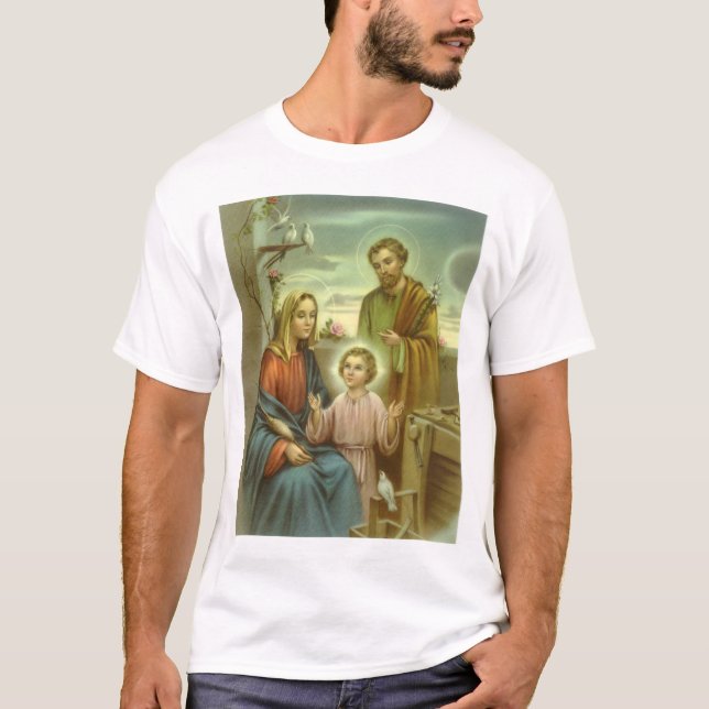 T-shirt Famille sainte (Devant)