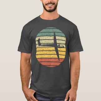 T-shirt Famille Vintage Glider Silhouette
