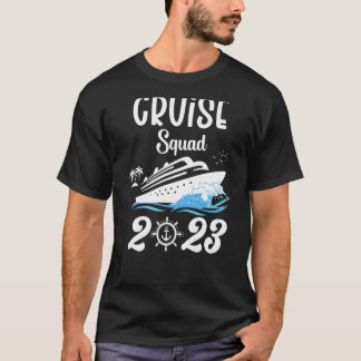 T-shirt Family Cruise Squad 2023 Family Matching Group Squ