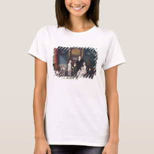 T-shirt Family Group in interior, c.1800