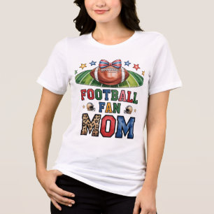T-Shirt-Family Soccer T-Shirt Tri-Blend Shirt