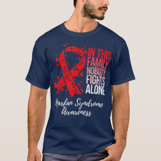 T-shirt Family Support Marfan Syndrome Awareness