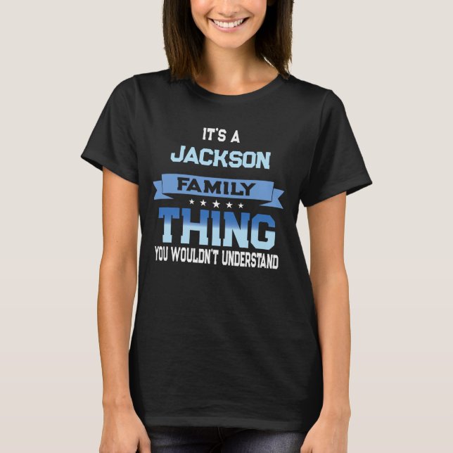 T-shirt Family Thing Personnalisé et Customisé (Devant)