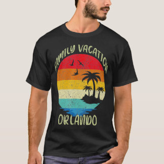 T-shirt Family Vacation 2022 Orlando, Florida Summer Vacat