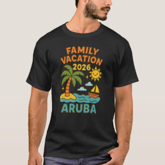 T-shirt Family Vacation Aruba 2026