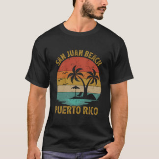 T-shirt Family Vacation Puerto Rico San Juan Beach