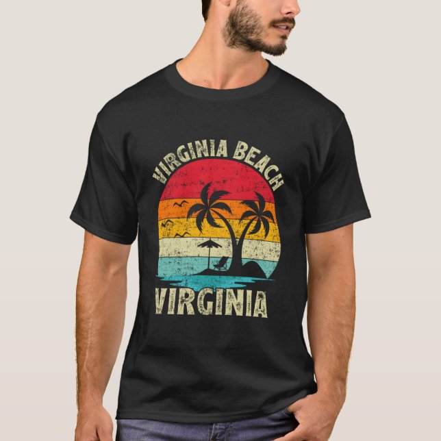 T-shirt Family Vacation Virginia Beach (Devant)