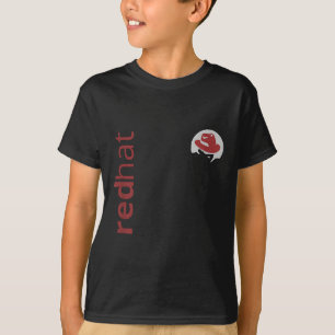 T-shirt Fan Casquette rouge Linux Tee Tux Penguin Open Sou