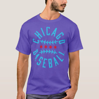 T-shirt Fan de baseball Chicago Pride Tee Wave Your Flag f