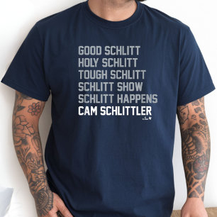 T-shirt Fan de baseball de New York Cam Schlittler Schlitt
