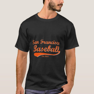 T-shirt Fan de baseball de San Francisco en Californie