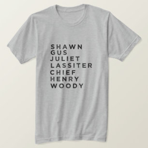 T-shirt Fan de CARACTÈRE de PSYCH