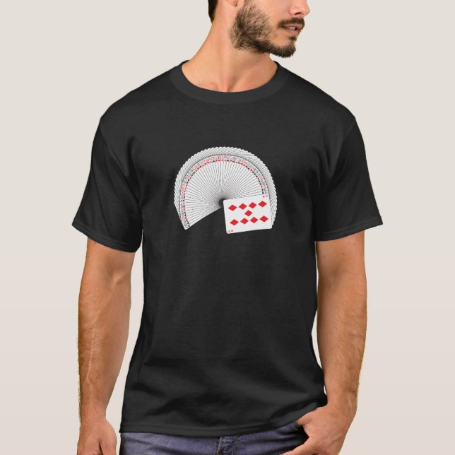 T-shirt Fan de carte (Devant)