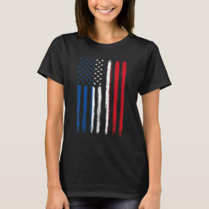 T-shirt Fan de football avec drapeau néerlandais Pays-Bas