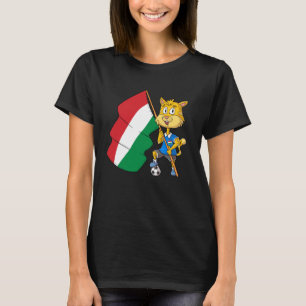 T-shirt Fan de Hongrie Chat Hongrois