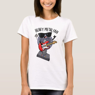 T-shirt Fan de métal lourd amusant jeu de musique amusant