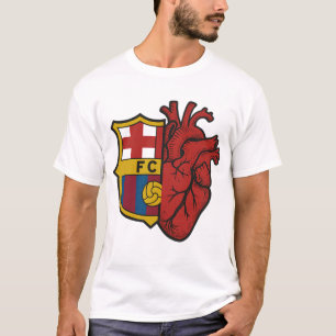 T-Shirt Fan du Cœur de Barcelone