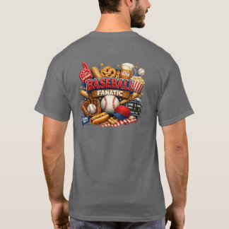 T-shirt Fanatique de baseball